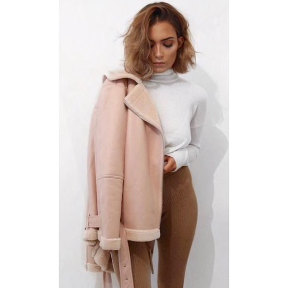 Forever 21 Jackets & Blazers - Faux fur moto coat